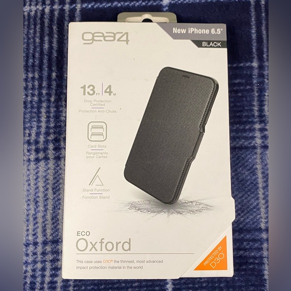 ‼️CLEARANCE‼️Eco Folio-style case w/credit card slots for iPhone 11 ProMax-Black - Picture 7 of 12